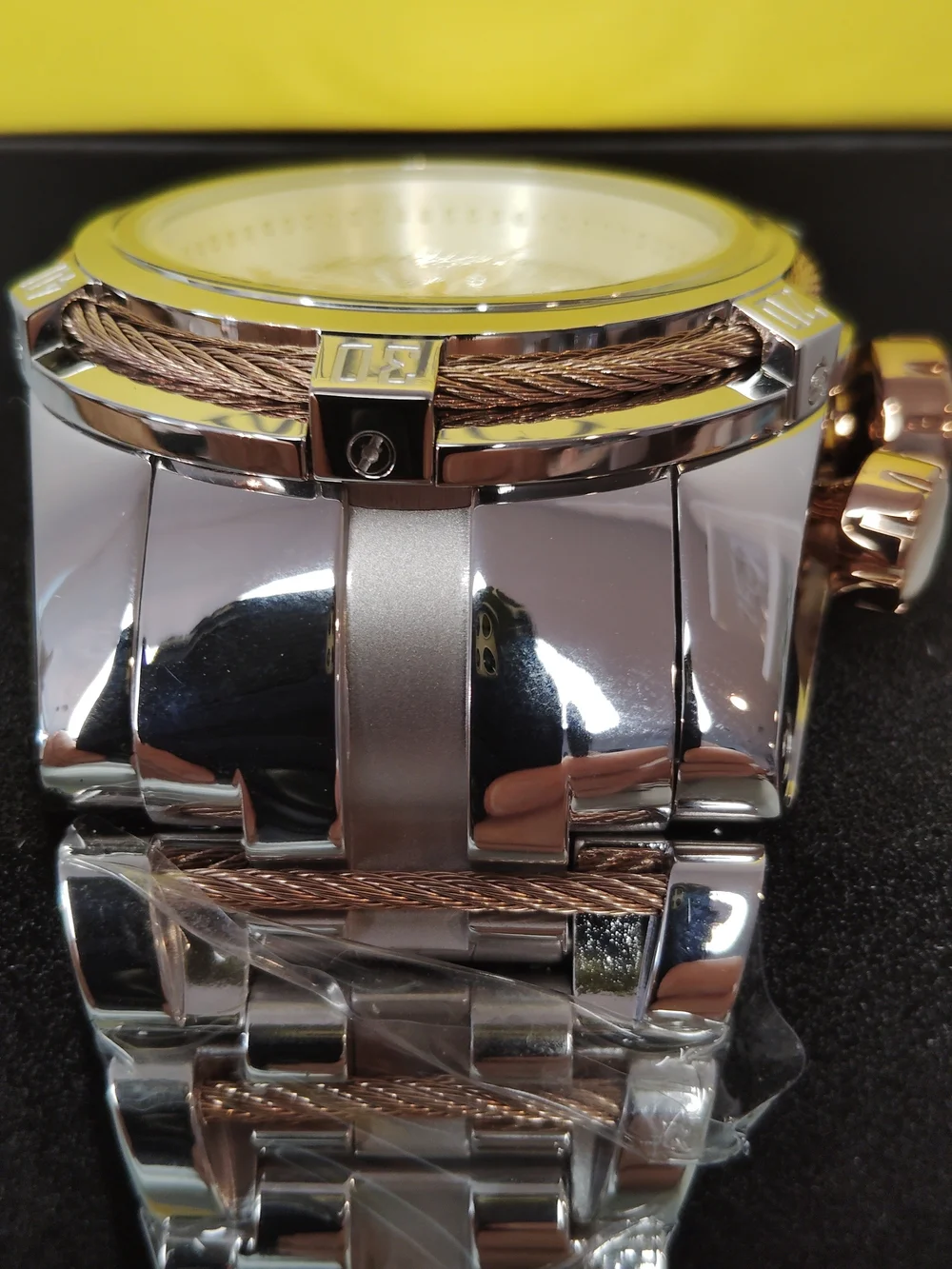 Invicta RESERVE Bolt Zeus Swiss Rhonda With 1 Carat Diamonds 53mm MENS Watch